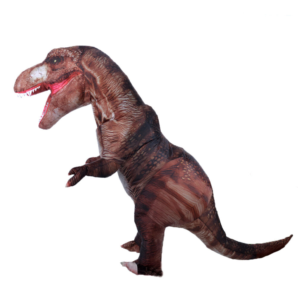 Adult Inflatable Brown Tyrannosaurus Costume – YawBako