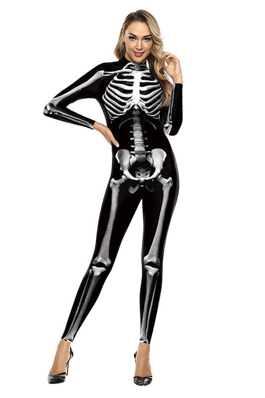 Halloween 3D Skeleton Bodysuit Costumes – YawBako